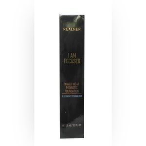 NEW Realher Power Wear Probiotic Foundation I Am Focused (Fair Ivory) 1.2 Ounces